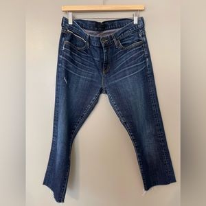 Koral Dark Wash Relaxed Selvage Skinny